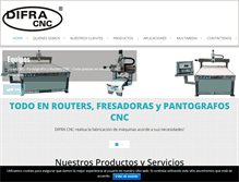 Tablet Screenshot of difracnc.com